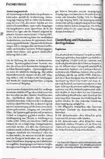 Vorschauseite 5: Die machen sich immer so steif. DER NONVERBALE AUSDRUCK VON EMOTIONEN IN DERKOMMUNIKATION ZWISCHEN PFLEGENDEN UNDDEMENTIERENDEN ALTEN MENSCHEN