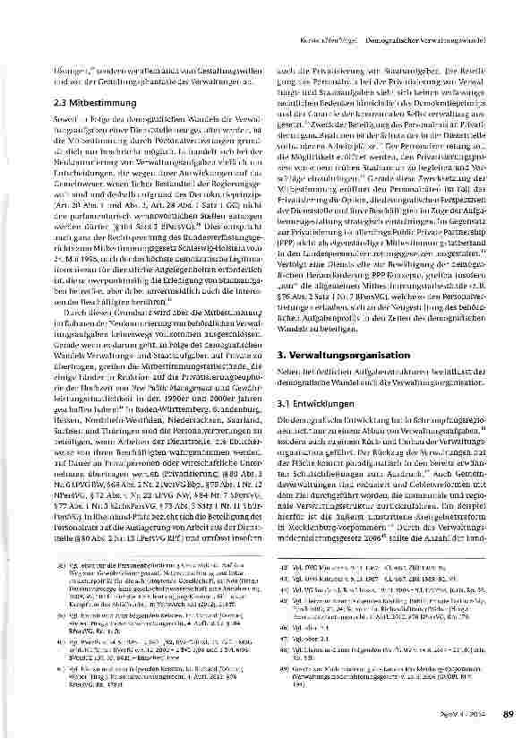 Vorschauseite 6: Demografischer Verwaltungswandel
