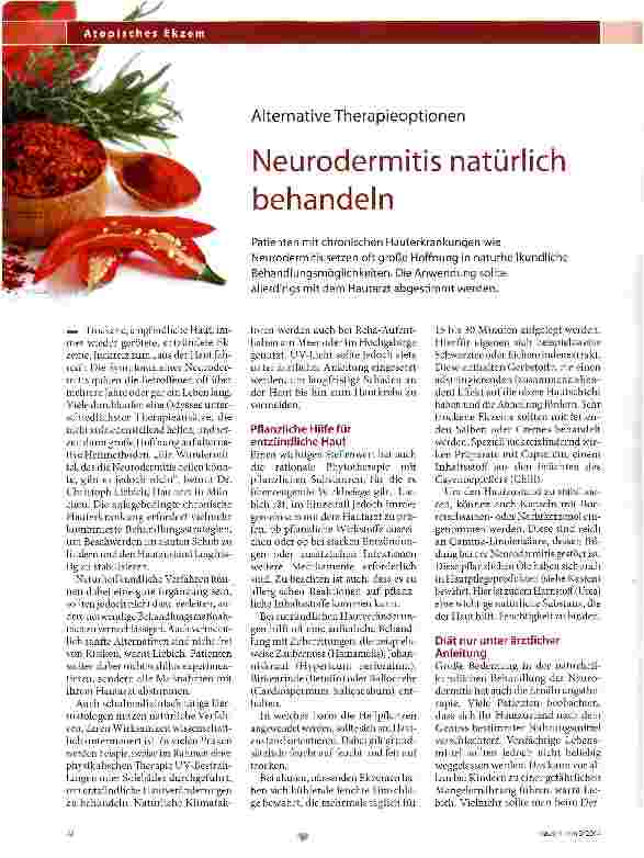 Vorschauseite 1: Neurodermitis natürlich behandeln