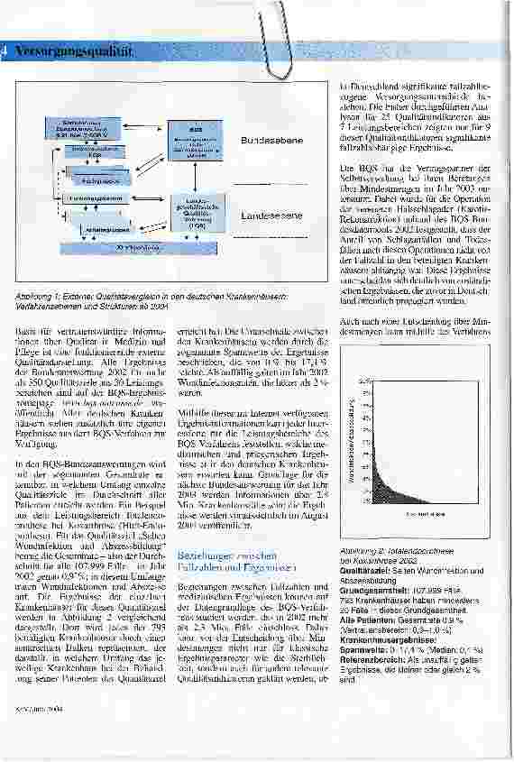 Vorschauseite 2: Qualitätssicherung in Medizin und Pflege