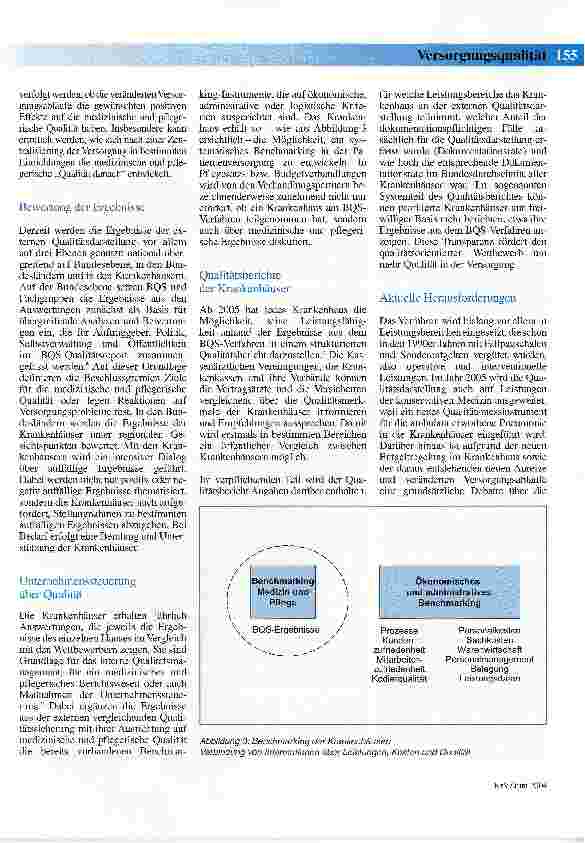 Vorschauseite 3: Qualitätssicherung in Medizin und Pflege