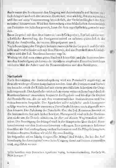 Vorschauseite 4: Erfahrungen bei Stationsbegehungen