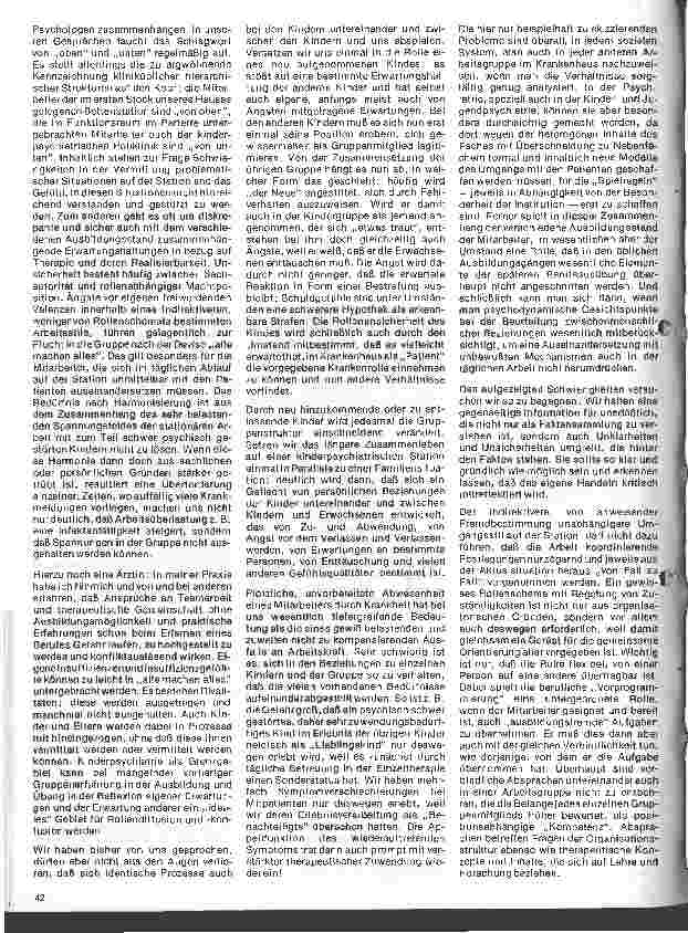 Vorschauseite 3: Die Pflege in der Kinderund Jugendpsychiatrie 9. Folge: (Schluß)