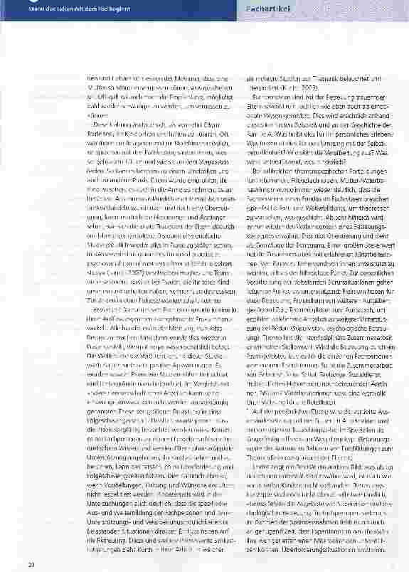 Vorschauseite 4: Wenn das Leben mit dem Tod beginnt