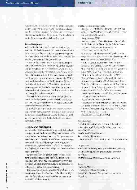 Vorschauseite 5: Wenn das Leben mit dem Tod beginnt