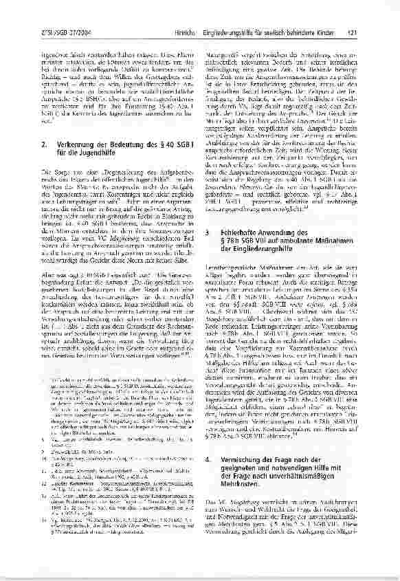 Vorschauseite 2: Eingliederungshilfe für seelisch behinderte Kinder in der RechtsprechungVier Entgegnungen zu Antrag, Selbstbeschaffung, Leistungsund Entgeltvereinbarungen und Wunschund Wahlrecht…