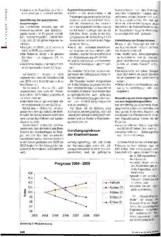 Vorschauseite 3: Den Erfolg planenHandlungsrahmen und Handlungsspielraum der Krankenhäuser
