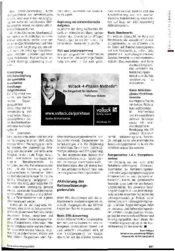 Vorschauseite 4: Den Erfolg planenHandlungsrahmen und Handlungsspielraum der Krankenhäuser