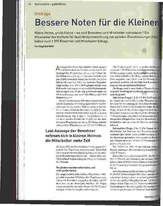 Vorschauseite 1: Bessere Noten für die Kleinen