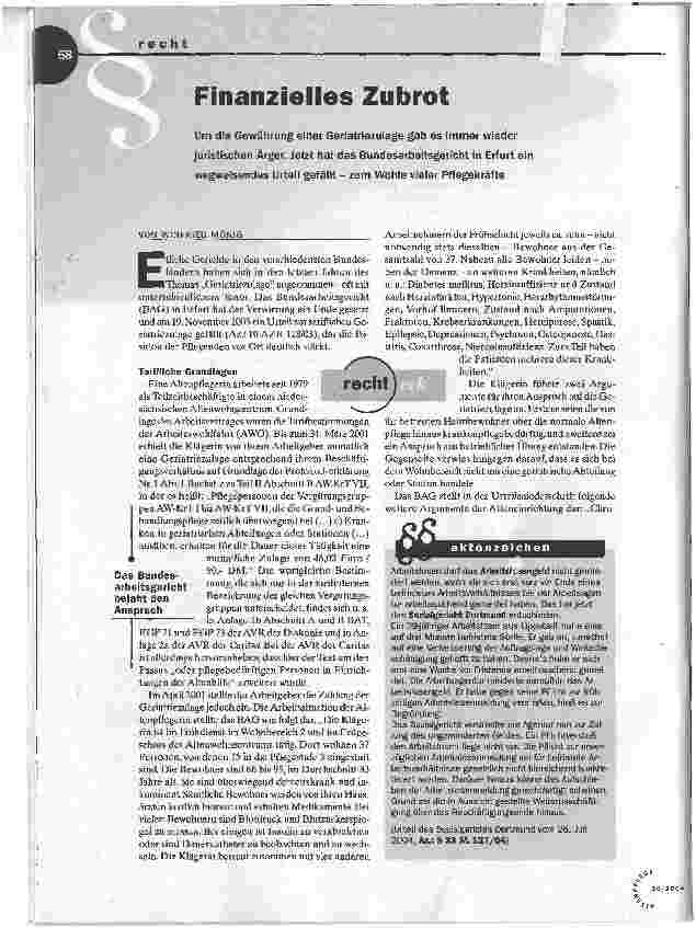Vorschauseite 1: Finanzielles Zubrot