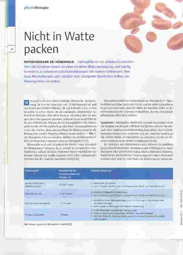 Vorschauseite 1: Nicht in Watte packen