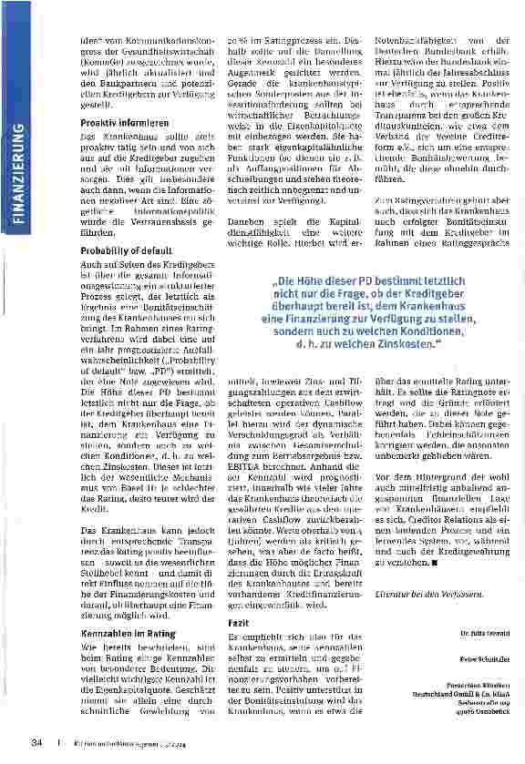 Vorschauseite 4: Creditor Relations