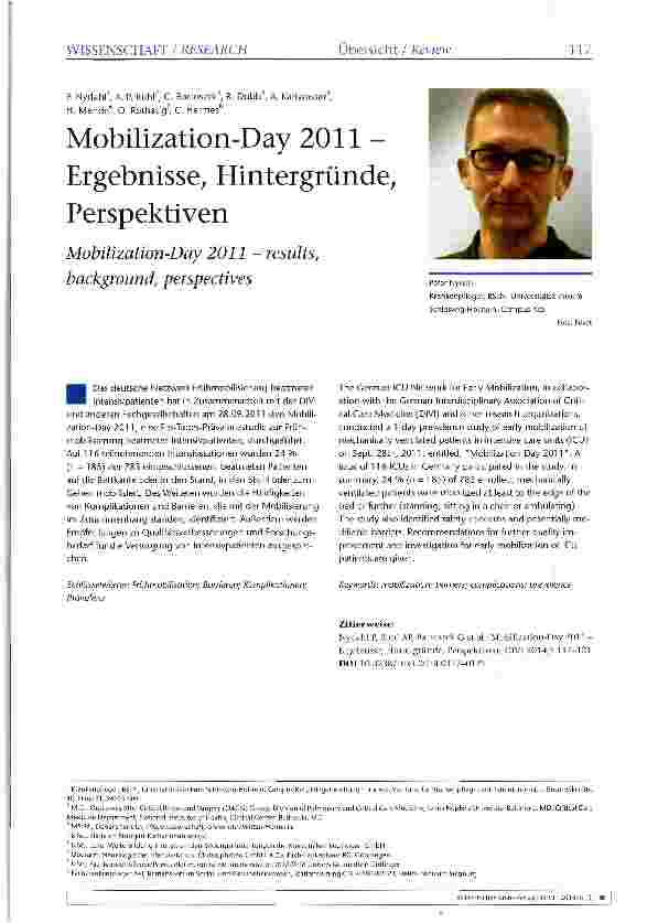 Vorschauseite 1: Mobilization-Day 2011 -Ergebnisse, Hintergründe, Perspektiven
