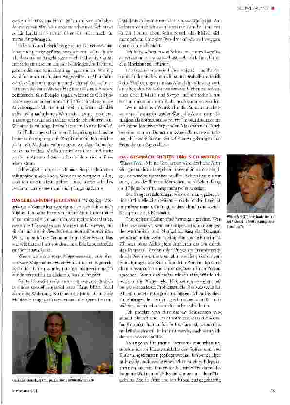 Vorschauseite 2: Alt sein und mitbestimmen
