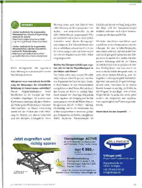 Vorschauseite 3: Kraftakt im Helikoptercockpit