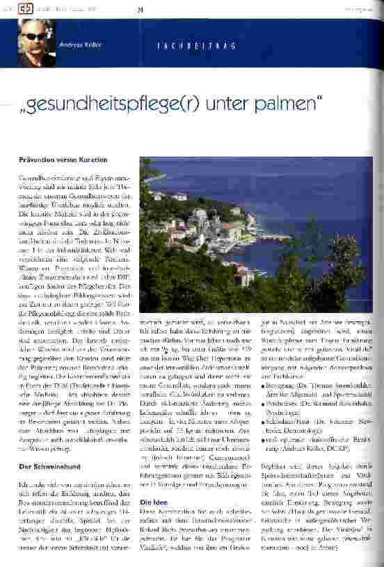 Vorschauseite 1: Gesundheitspflege(r) unter Palmen