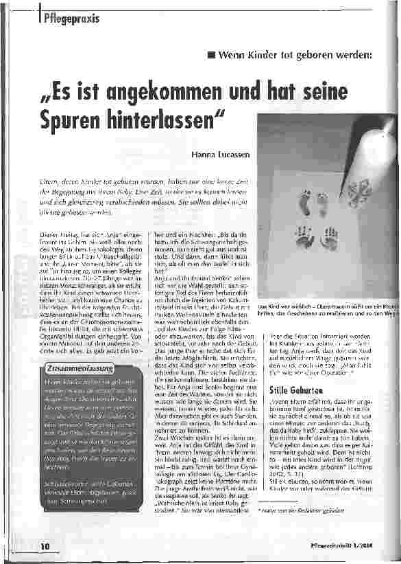 Vorschauseite 1: Es ist angekommen und hat seine Spuren hinterlassen