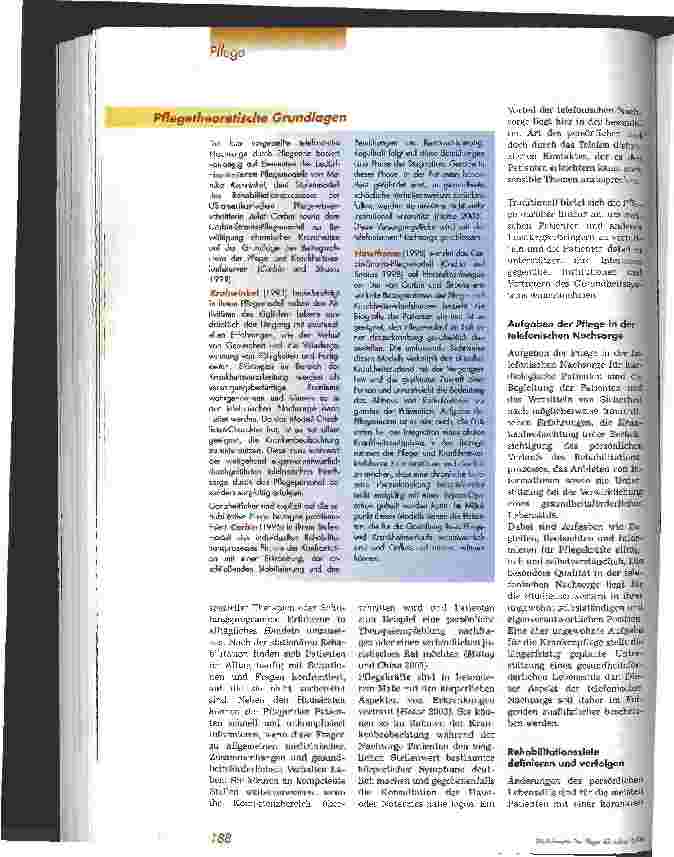 Vorschauseite 3: Telefonische Nachsorge in der kardiologischen Rehabilitation