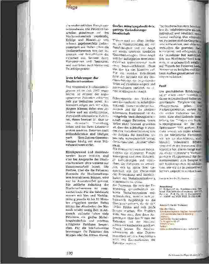 Vorschauseite 5: Telefonische Nachsorge in der kardiologischen Rehabilitation