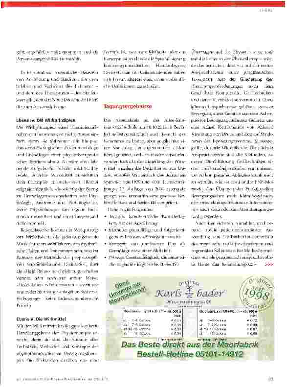 Vorschauseite 4: Das Neue Denkmodell der Physiotherapie