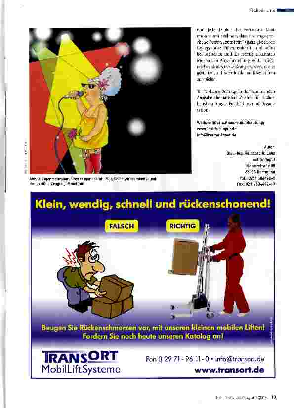 Vorschauseite 4: Stärkung der Rolle als Sicherheitsbeauftragter