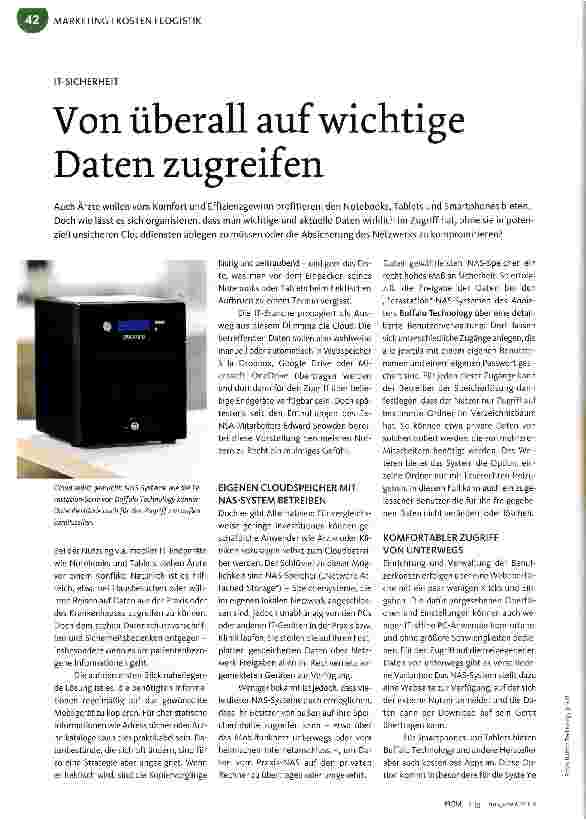 Vorschauseite 1: Von überall auf wichtige Daten zugreifen