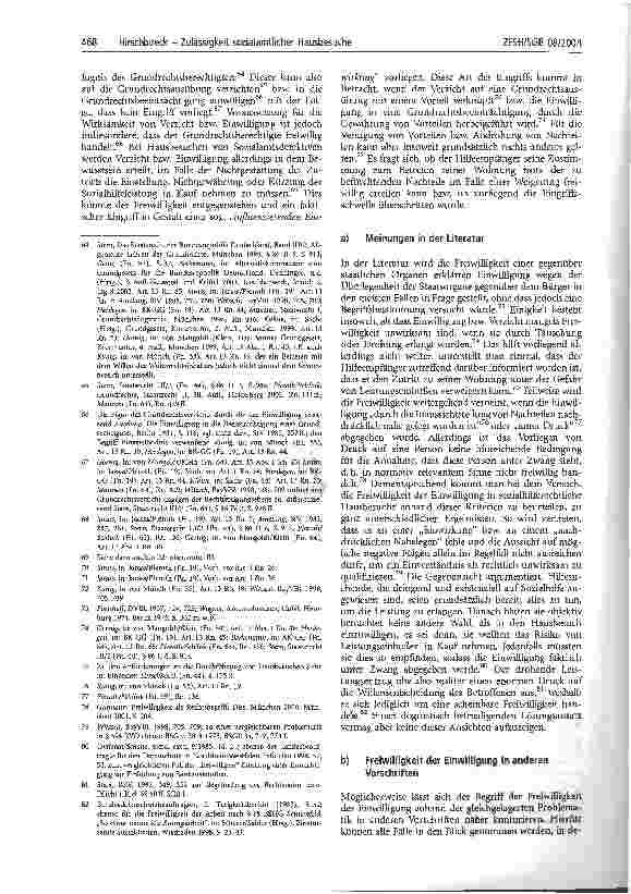 Vorschauseite 6: Zulässigkeit sozialamtlicher Hausbesuche ohne spezialgesetzliche Befugnisnorm?
