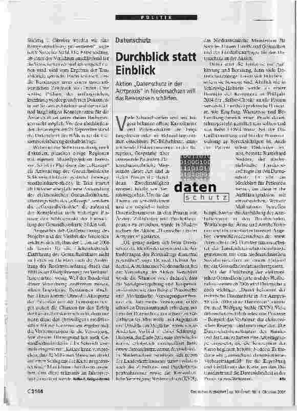 Vorschauseite 2: Zähes Ringen um das eRezept