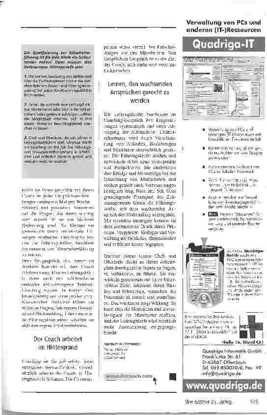 Vorschauseite 2: Coaching on the Job im Krankenhaus