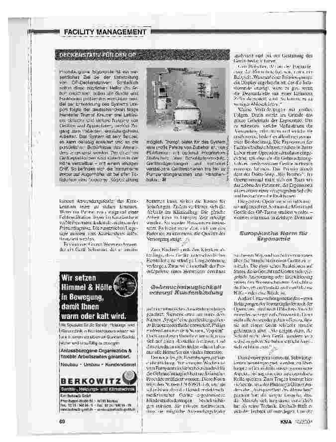 Vorschauseite 3: Der Sieg der Nützlichkeit - ERGONOMIE IN DER MEDIZINTECHNIK