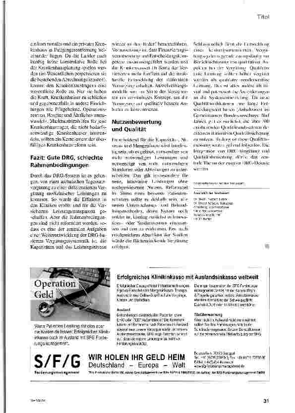 Vorschauseite 4: Teure Erfolgsgeschichte