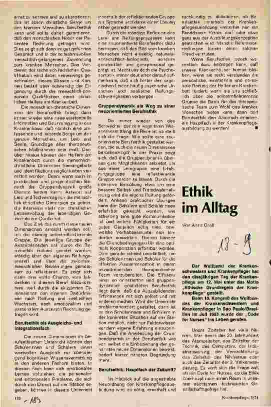 Vorschauseite 1: Ethik im Alltag