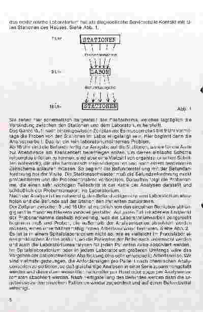 Vorschauseite 4: Zusammenarbeit zwischen Station und Krankenhauslabor