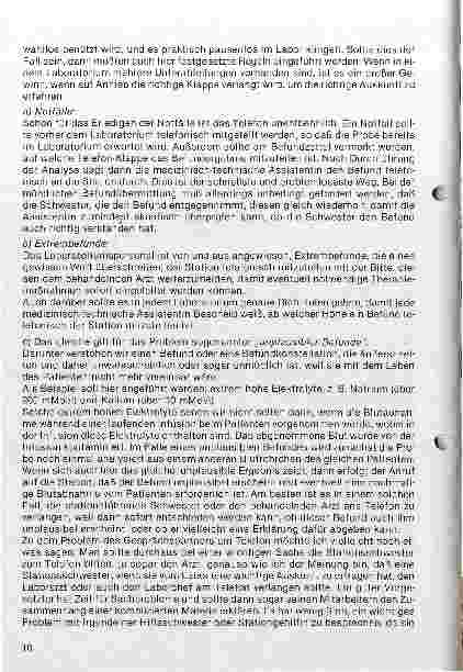 Vorschauseite 6: Zusammenarbeit zwischen Station und Krankenhauslabor