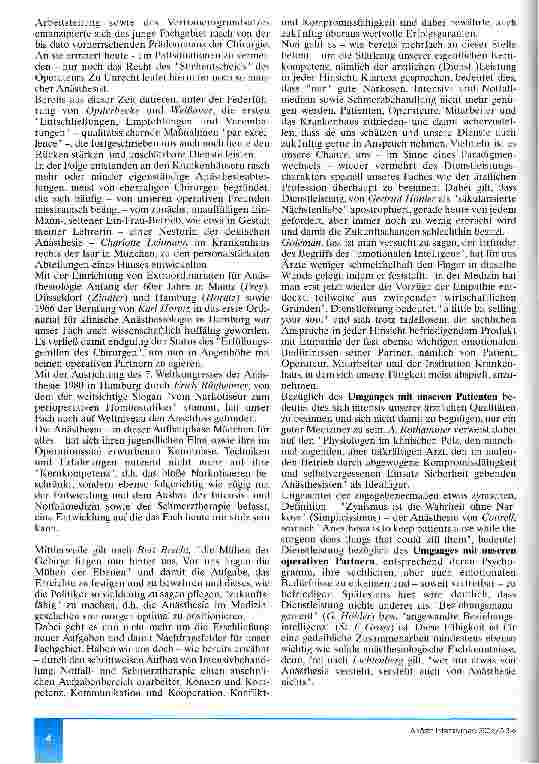Vorschauseite 2: Vom Narkotiseur zum modernen Dienstleister