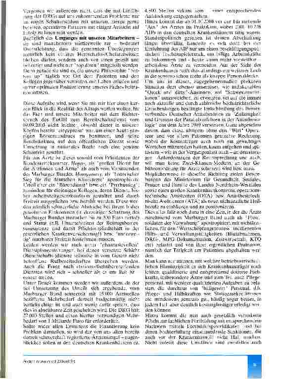 Vorschauseite 3: Vom Narkotiseur zum modernen Dienstleister