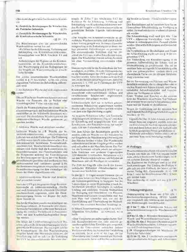 Vorschauseite 3: Unfallverhütungsvorschrift Wäscherei
