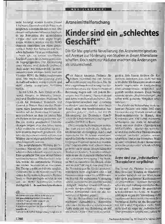 Vorschauseite 1: Kinder sind ein schlechtes Geschäft