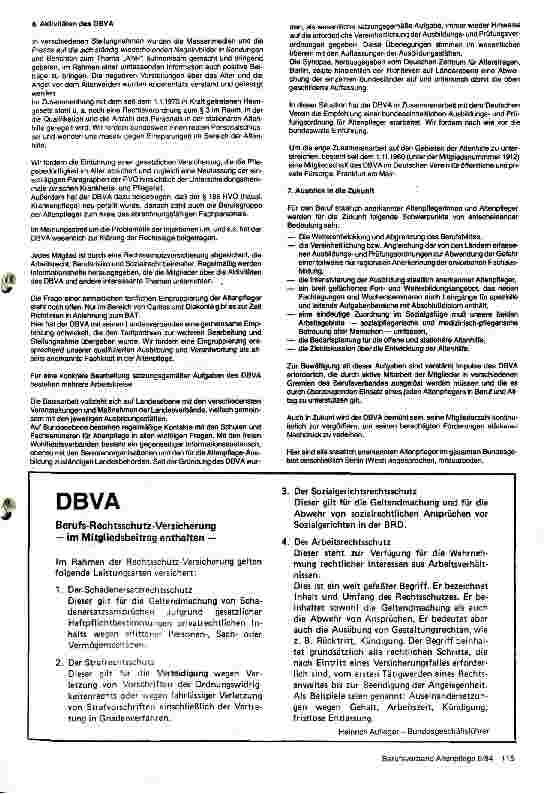 Vorschauseite 2: Selbstdarstellung