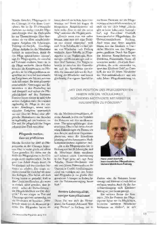 Vorschauseite 4: MIT MASTER AM PATIENTEN BETT