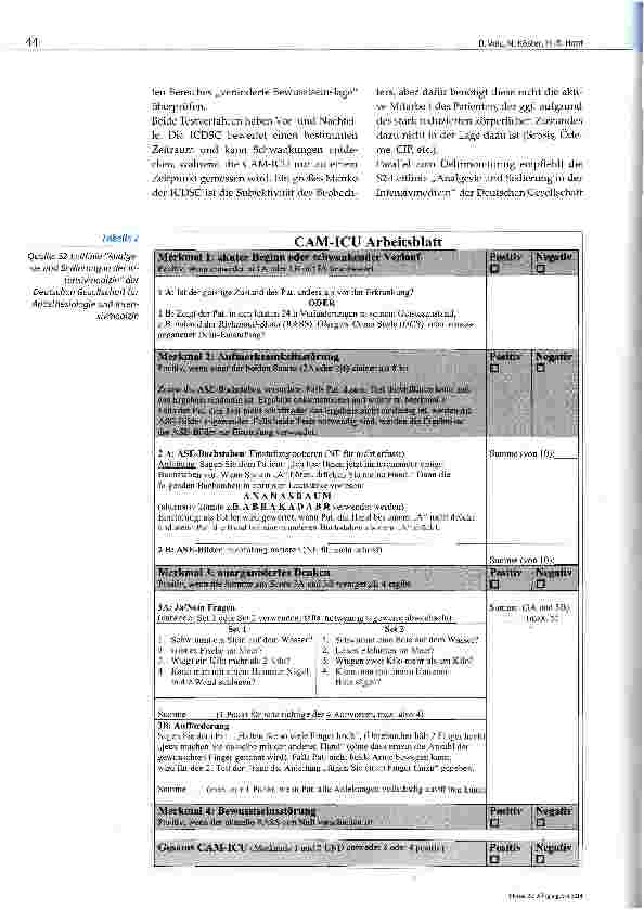 Vorschauseite 5: Das Delir auf Intensivstationen