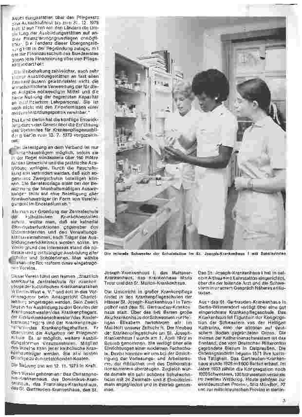 Vorschauseite 2: Die Zentralschule für Krankenpflege der katholischen Krankenanstalten in Berlin-West e.V.
