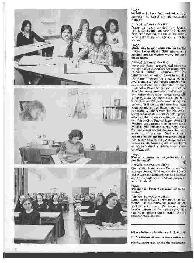 Vorschauseite 5: Die Zentralschule für Krankenpflege der katholischen Krankenanstalten in Berlin-West e.V.