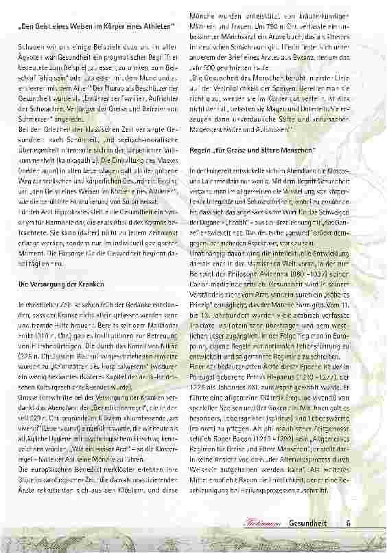 Vorschauseite 2: Vom Schweigen der OrganeEine kleine Geschichte der Gesundheit