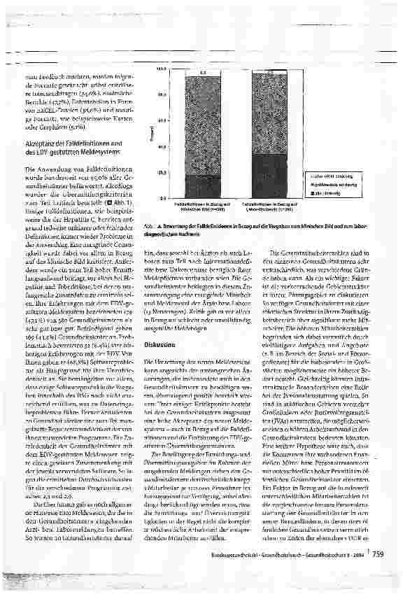 Vorschauseite 5: Befragung der Gesundheits ämter zur Umsetzung des Meldewesens nach dem Infektionsschutzgesetz