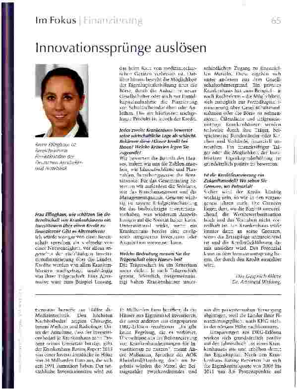 Vorschauseite 4: Wege aus dem Finanzierungsnotstand
