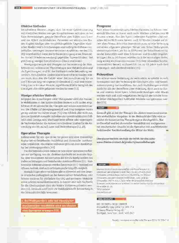 Vorschauseite 6: Inversionstrauma