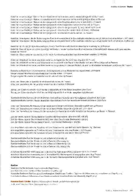Vorschauseite 2: Familie in Zahlen