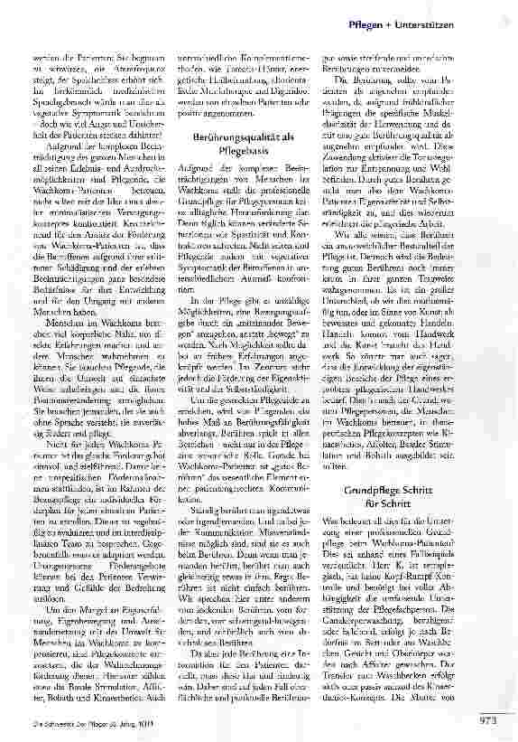 Vorschauseite 2: KUNSTVOLL PFLEGEN