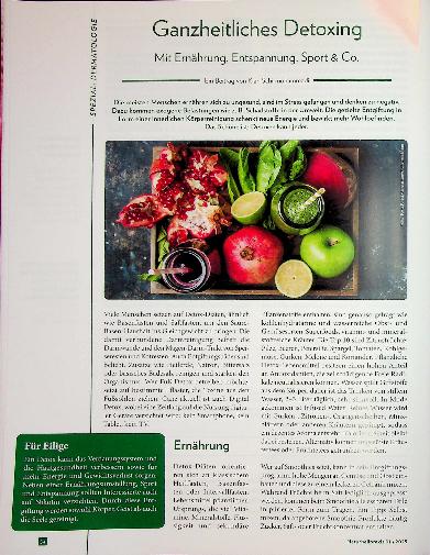 Vorschauseite 1: Ganzheitliches Detoxing Mit Ernährung, Entspannung, Sport & Co.
